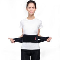 Lumbar Support Waist Protector with Breathable Mesh and Steel Plate Design