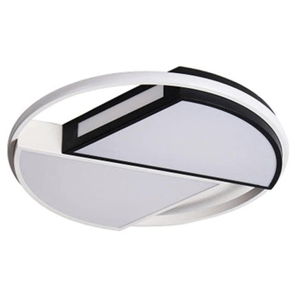 Ceiling Lamp for Daily Bedroom and Study Lighting with modern acrylic round geometric design