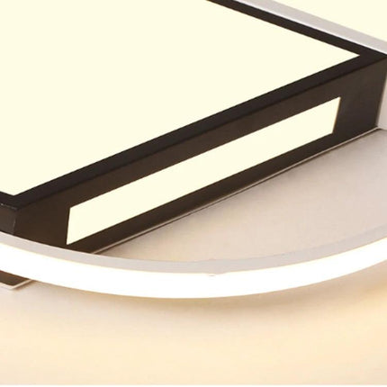 Ceiling Lamp for Daily Bedroom and Study Lighting - modern acrylic ceiling light with soft even illumination for bedroom or study