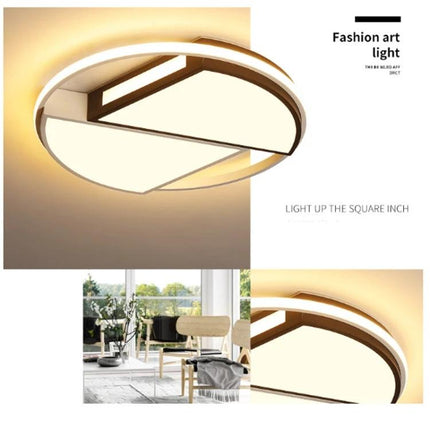 Ceiling Lamp for Daily Bedroom and Study Lighting - modern acrylic ceiling light for comfortable reading and even study illumination