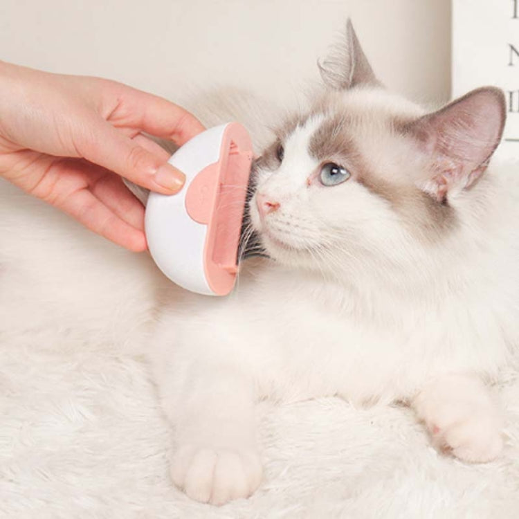 Peine versátil para mascotas de pelo largo: herramienta de masaje de doble función para gatos y perros para eliminar el pelo flotante