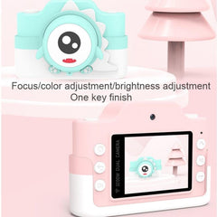 Kid-Friendly 24MP HD Cartoon Digital Camera with WiFi - Educational Fun Toy for Children