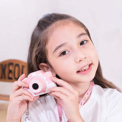 Kid-Friendly 24MP HD Cartoon Digital Camera with WiFi - Educational Fun Toy for Children