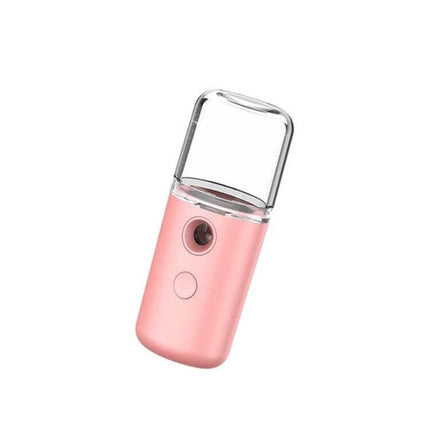 Facial Hydration Instrument USB Humidifier White For Daily Use - compact USB cold mist facial diffuser, 30ml reservoir, lightweight travel size