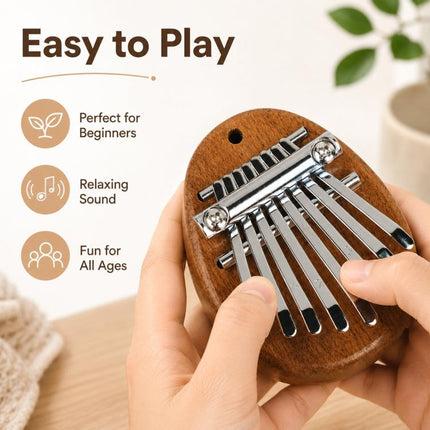 Un piano à pouces compact pour l'expression musicale quotidienne