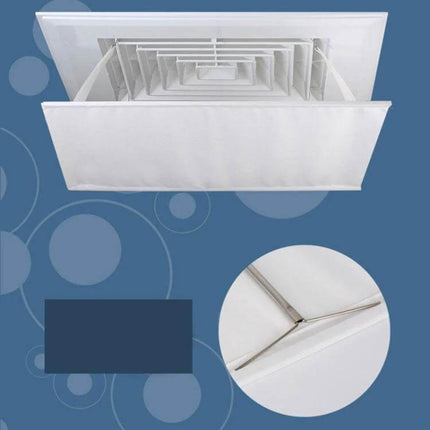 Central AC Wind Shield Wall Mounted 60x60cm for Direct Airflow wall-mounted 40x40cm redirect panel to reduce direct drafts in living rooms and nurseries