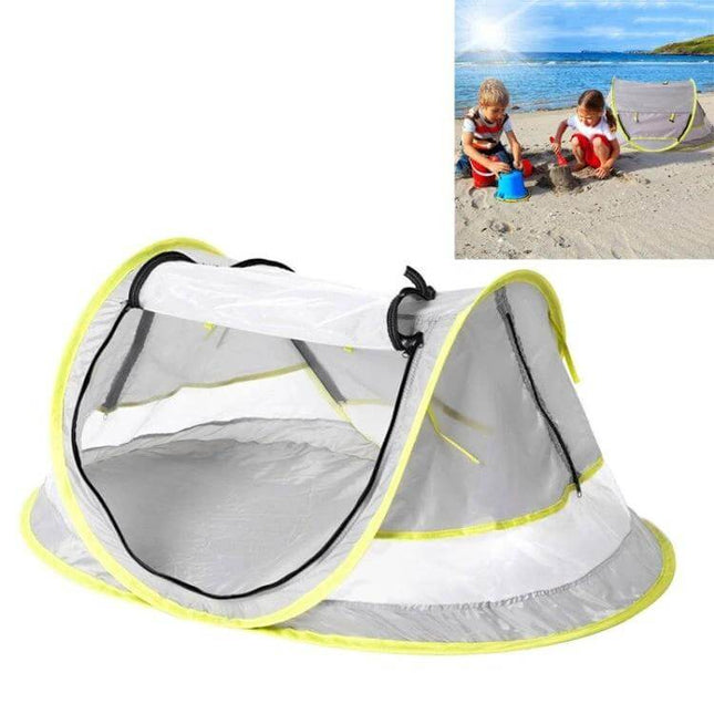 Travel Mosquito Net Ultralight Baby Beach Tent On The Go - ultralight foldable UPF50+ baby beach shelter with breathable mesh and sun protection