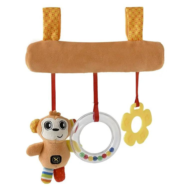 Baby Stroller Cartoon Animal Pendant Rattle for Nursery Use