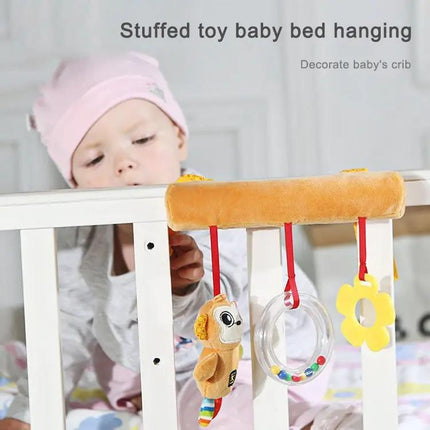 Baby Stroller Cartoon Animal Pendant Rattle for Nursery Use | Syndmart