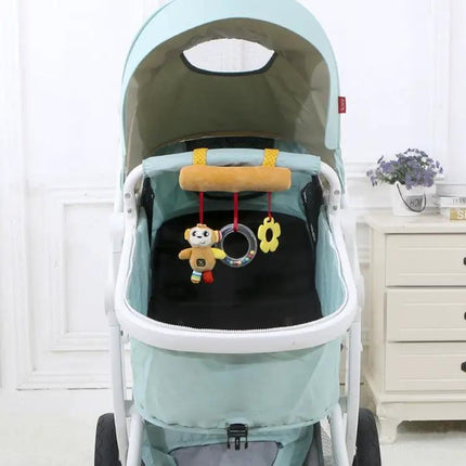 Baby Stroller Cartoon Animal Pendant Rattle for Nursery Use | Syndmart