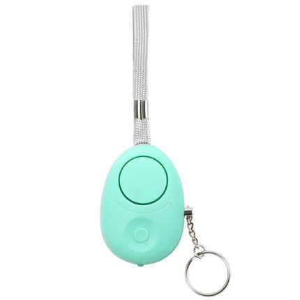 Portable Personal Safety Alarm with LED Light for Emergencies compact mint emergency keychain alarm with LED and lanyard for women, elderly, children