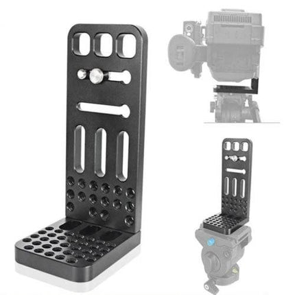 BENXIN Universal Vertical Clapper for Camera Mounting - aluminum alloy vertical camera clapper for tripod and stabilizer