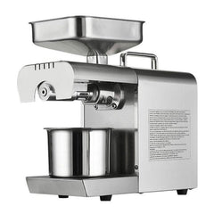 Automatic Stainless Steel Oil Extractor Machine for Home and Commercial Use – Peanut, Coconut, and Sesame Seed Oil Press