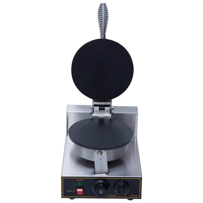 Egg Roll Machine Single-Head For Western Food Shops - single-head non-stick egg roll maker with fixed bracket, low oil smoke for cafes and bakeries
