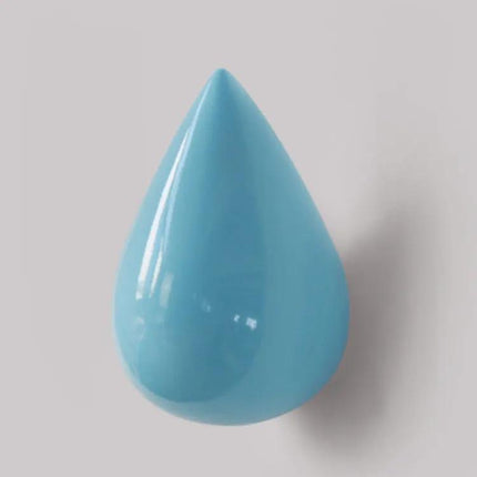 Water Droplets Resin Wall Hooks Big Size For Coats