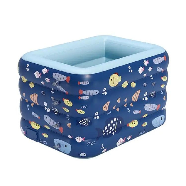 Inflatable Square Backyard Kids Wading Pool 1.8m For Family