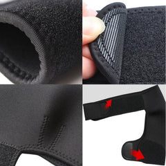 Unisex Breathable Adjustable Shoulder Compression Support Strap for Sports and Injury Protection