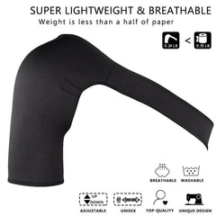 Unisex Breathable Adjustable Shoulder Compression Support Strap for Sports and Injury Protection