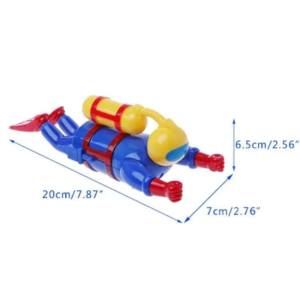 Clockwork Swimming Bath Toy For Children Plastic 19cm | Syndmart
