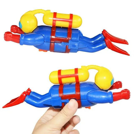 Clockwork Swimming Bath Toy For Children Plastic 19cm | Syndmart