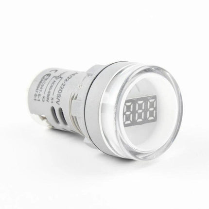 Mini Digital AC Voltage Indicator for Electrical Systems compact digital display voltage monitor for industrial and telecom panels