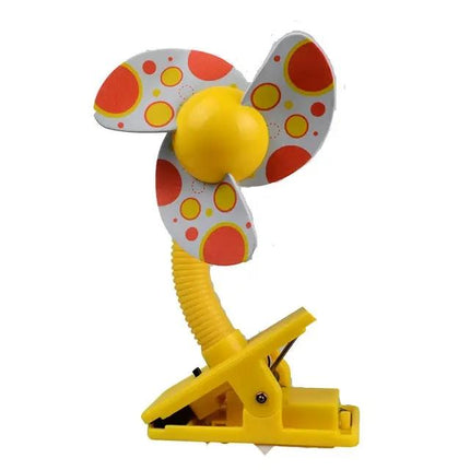 Mini Clip On Fan With USB For Stroller And Desk Use