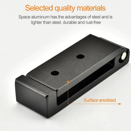 Versatile Wall Hooks for Daily Home Organization Tasks - black anodized foldable wall hook made of space aluminum, rust-free organizer