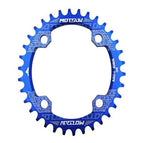 Elliptic plate 38T / Blue