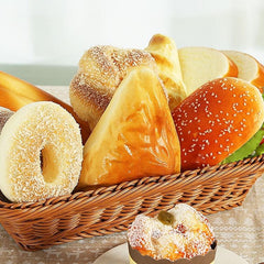 Realistic PU Bread Replica for Photography and Bakery Displays