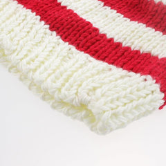 Baby Photography Knit Wool Long Tail Christmas Hat with Stripes for Children