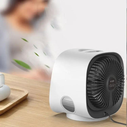 Portable USB Desktop Humidifier Fan For Home And Office Use