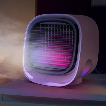 Portable USB Desktop Humidifier Fan For Home And Office Use