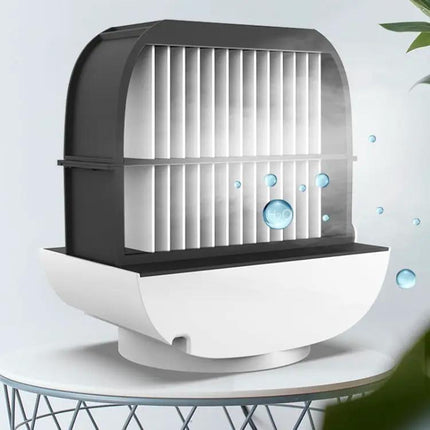 Portable USB Desktop Humidifier Fan For Home And Office Use