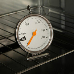 High-Precision Stainless Steel Oven Thermometer with Temperature Hook for Accurate Baking