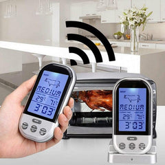 Wireless Digital Food Thermometer with Probe for Kitchen Cooking