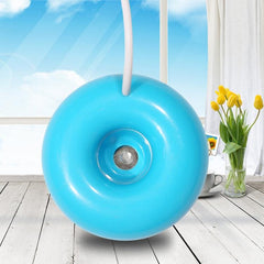 Mini USB Donut Humidifier & Aroma Diffuser with 360° Waterproof Design