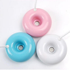 Mini USB Donut Humidifier & Aroma Diffuser with 360° Waterproof Design