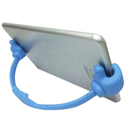 Multifunction Universal Phone and Tablet Holder Stand, 3 Pack - blue flexible plastic adjustable tablet stand holding tablet hands-free