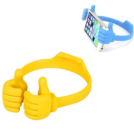 Multifunction Universal Phone and Tablet Holder Stand, 3 Pack - yellow thumbs-up adjustable plastic desk and nightstand phone tablet holder