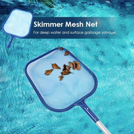 Swimming Pool Cleaning Net For Shallow Water Debris - polypropylene skimmer for removing leaves and surface litter from small and above-ground pools