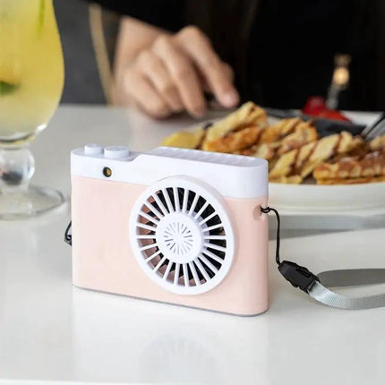 Portable USB Rechargeable Neck Fan For Personal Cooling