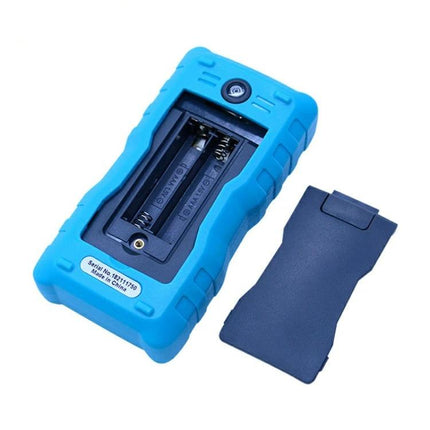ZOYI Digital Multimeter with Automatic Functions for Daily Electrical Testing showing open battery compartment and removable back cover