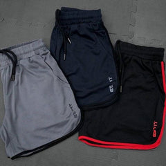 Pantalones cortos deportivos de secado rápido y versátiles para hombre: equipo ligero para correr y hacer ejercicio