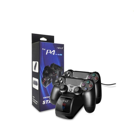 Essential Charger Station for PS4 Controllers in Home Gaming Sessions - dual USB charging dock with two PS4 controllers