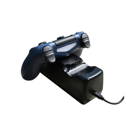 Essential Charger Station for PS4 Controllers in Home Gaming Sessions - dual USB charging dock with PS4 controller ready