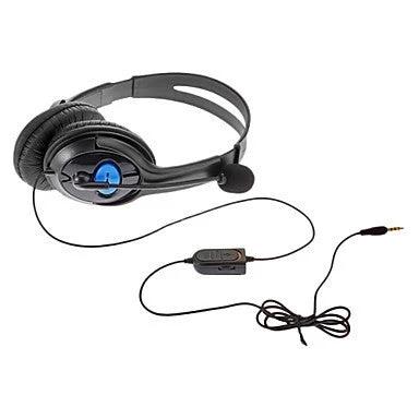 Headphones for everyday PS4 gaming and online chats — lightweight wired headset with inline mic and volume control for clear multiplayer voice chat