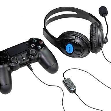 Headphones for everyday PS4 gaming and online chats wired headset with microphone and PS4 controller connection