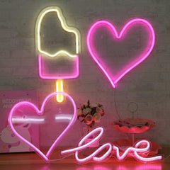 Vibrant LED Acrylic Neon Backlight Lamp for Festive Decor