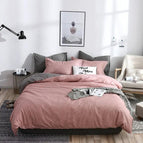 210*210cm(2xPillowcase,1xQuilt） / Pink