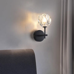 Elegant Crystal Bedside Wall Lamp for Luxurious Interiors